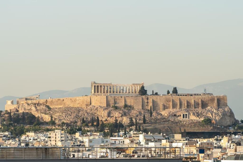 Duplex Acropolis View 2 Balconies Apartment Athena Bagian luar foto