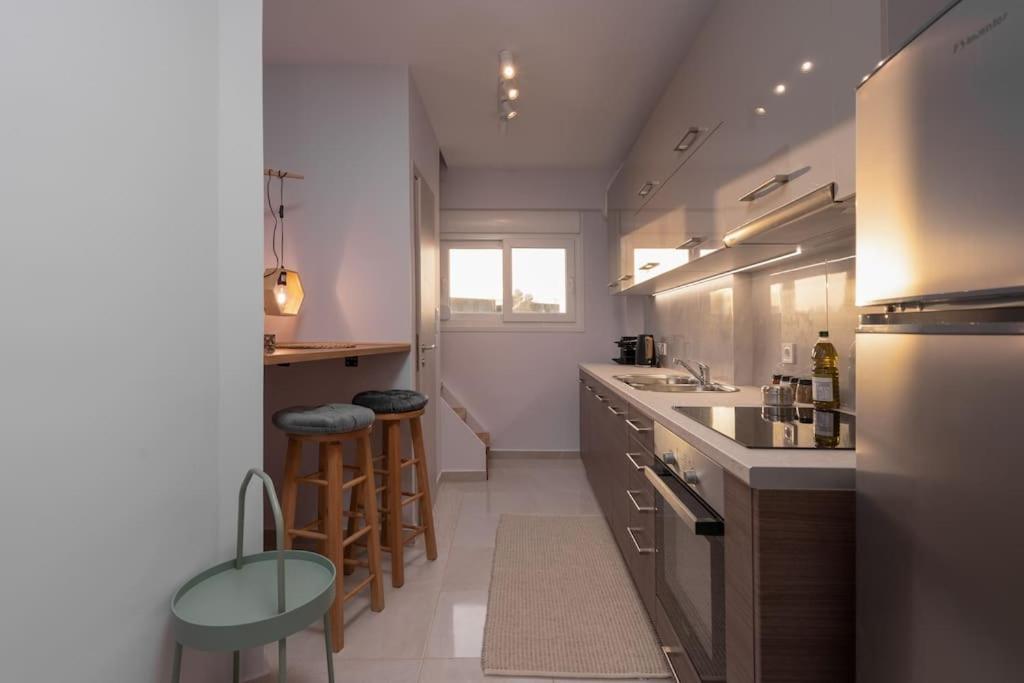 Duplex Acropolis View 2 Balconies Apartment Athena Bagian luar foto